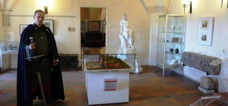 Ritter Thomas im Heimatmuseum auf Burg Eisenhardt Bad Belzig
