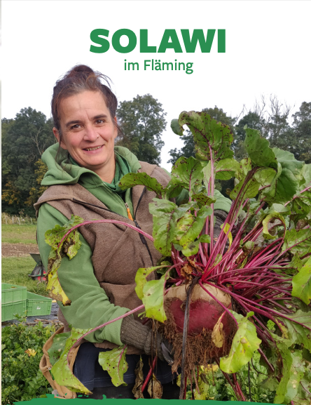 Solidarische Landwirtschaft im Fläming - frisches Gemüse direkt vom eigenen Acker
