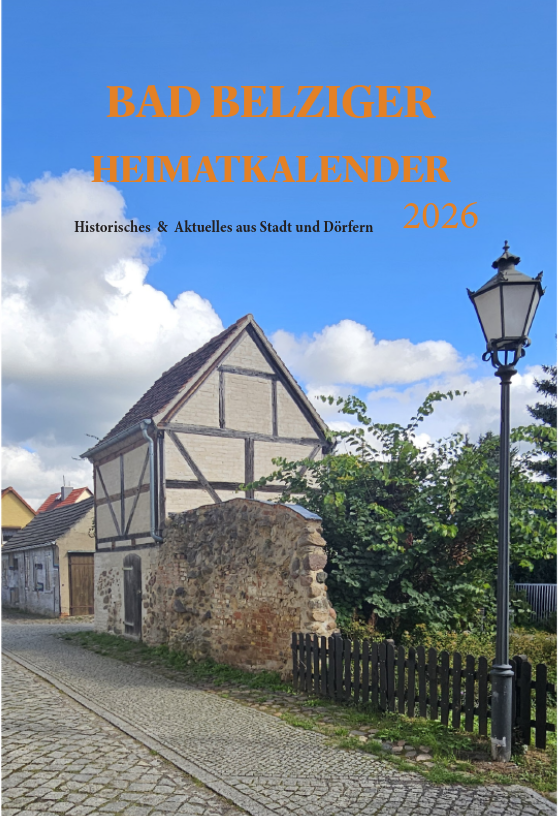 Titelbild des Heimatkalenders 2026, Quelle: Gunnar Neubert